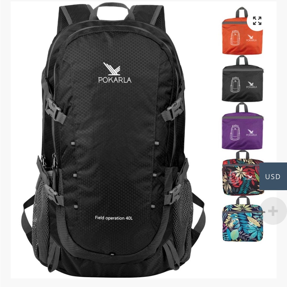 Pokarla 40L outdoor backpack